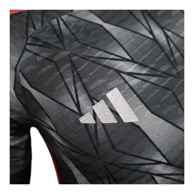 Camisa Flamengo III 24/25 - Jogador Adidas Masculina - Cinza com detalhes em vermelho