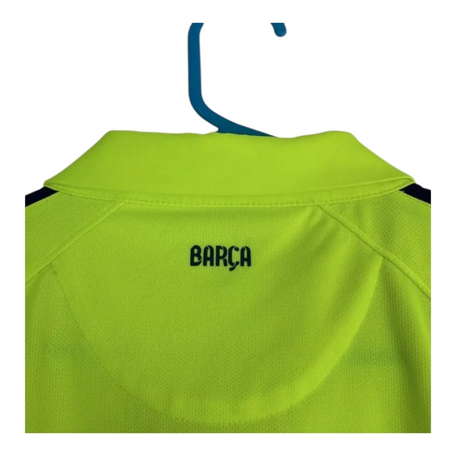 Camisa Retrô Barcelona III 2014/15 - Masculina Nike - Verde com detalhes em azul