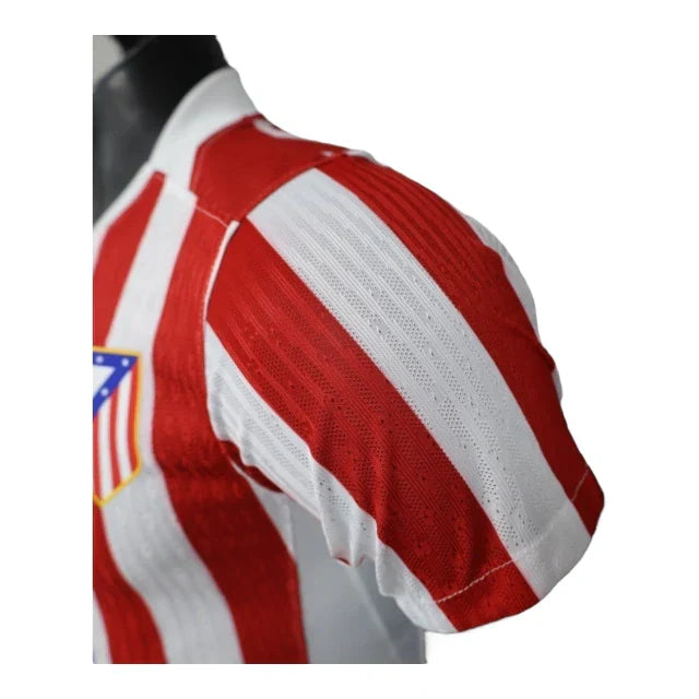 Camisa Atlético de Madrid I 25/26 - Jogador Nike Masculina - Branca e vermelha
