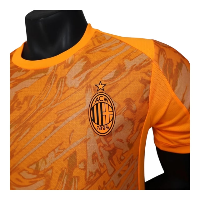 Camisa AC Milan Goleiro II 25/26 - Jogador Puma Masculina - Laranja