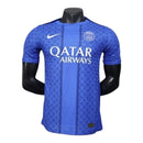 Camisa Paris Saint-German Pré-jogo 25/26 - Jogador Jordan Masculina - Azul