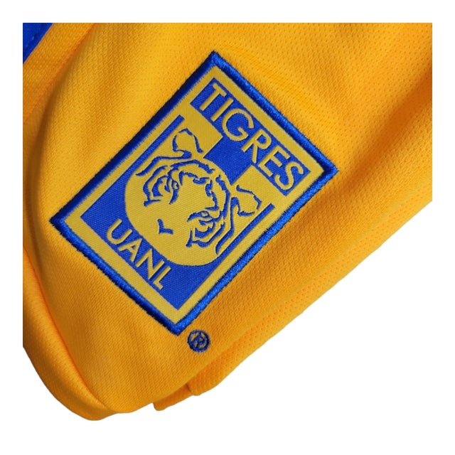 Kit Infantil Tigres I 23/24 - Adidas - Amarelo com detalhes em azul