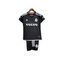 Kit Infantil Maccabi II 23/24 - Adidas - Preto com detalhes em branco