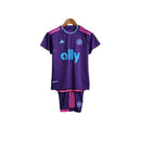 Kit Infantil Charlotte II - Adidas - Roxo com detalhes em azul e rosa