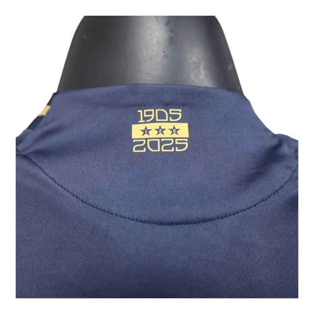 Camisa Boca Juniors III 25/26 - Jogador Adidas Masculina - Azul com detalhes em amarelo