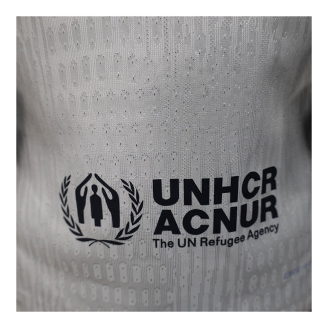 Camisa Barcelona II 25/26 - Jogador Nike Masculina - Bege com detalhes em azul e preto