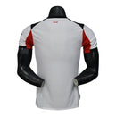 Camisa AC Milan II 25/26 - Jogador Puma Masculina - Branca com detalhes em vermelho e preto