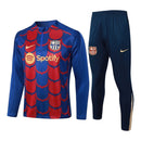 Conjunto Barcelona Treino 24/25 - Masculino Nike - Azul e vermelho