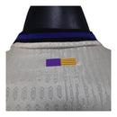 Camisa Barcelona II 25/26 - Jogador Nike Masculina - Bege com detalhes em azul e preto