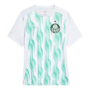 Camisa Palmeiras Pré-jogo 25/26 - Torcedor Puma Masculina - Branca com detalhes em verde