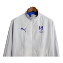 Jaqueta Corta-Vento Al-Hilal 23/24 dupla face - Masculina Puma - Azul e branca