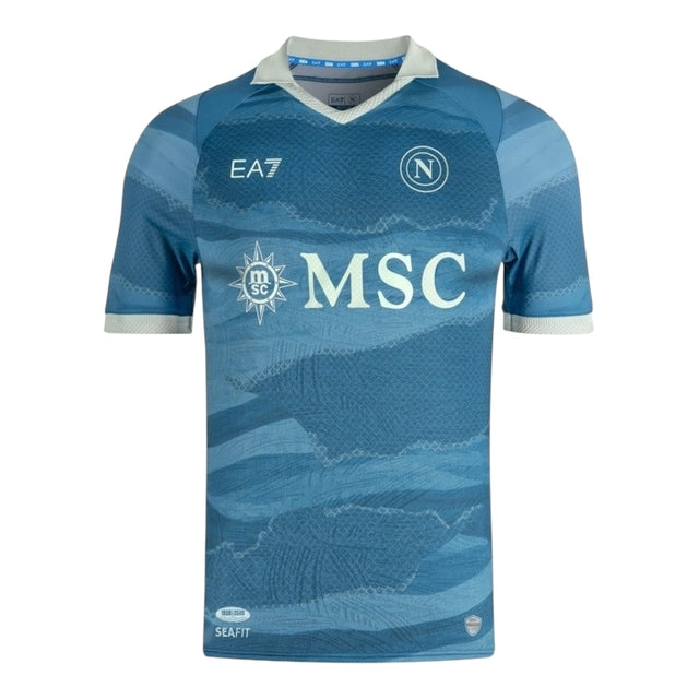 Camisa Napoli Edição especial 24/25 - Torcedor EA7 Masculina - Azul