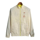 Jaqueta Corta-Vento Al-Nassr 23/24 dupla face - Masculina Dunes - Amarela com detalhes em azul