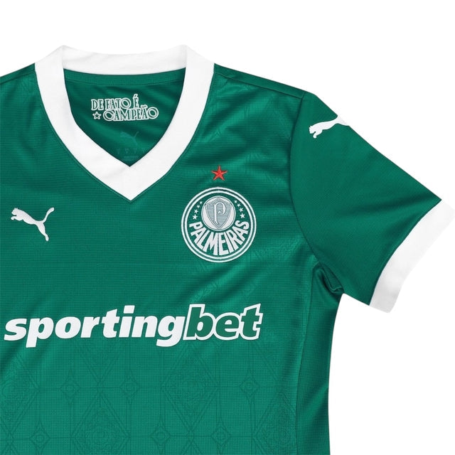 Camisa Palmeiras I 25/26 -  Puma Feminina - Verde