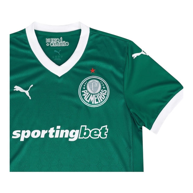 Camisa Palmeiras I 25/26 - Torcedor Puma Masculina - Verde