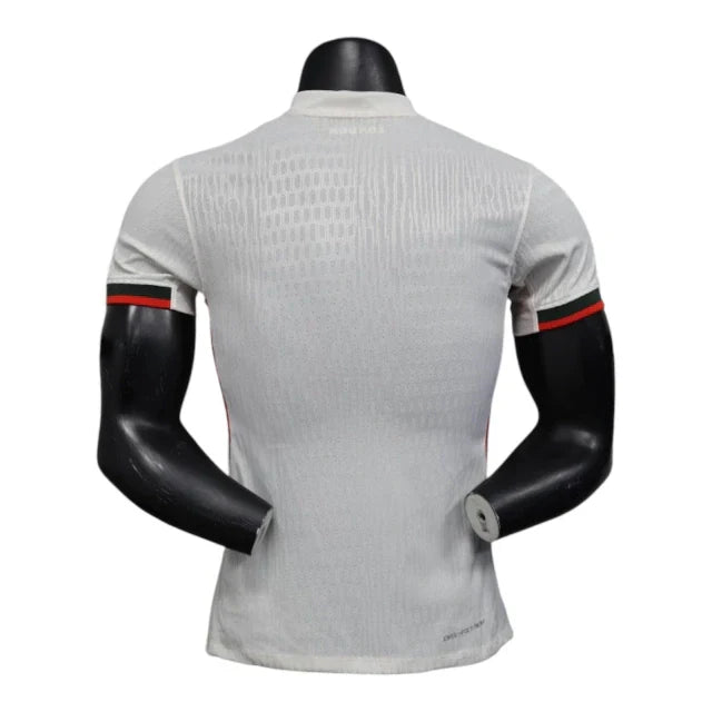 Camisa Chelsea II 25/26 - Jogador Nike Masculina - Branca com detalhes em verde e vermelho