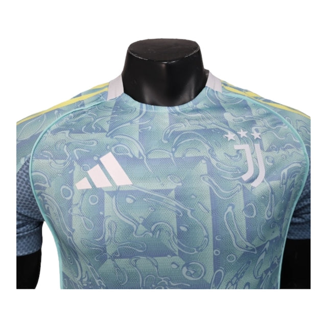 Camisa Juventus II 25/26 - Jogador Adidas Masculina - Azul com detalhes em branco e amarelo
