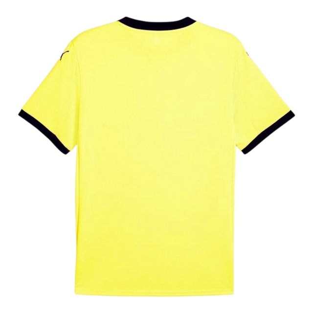 Camisa Seleção Portugal Goleiro 25/26 - Torcedor Puma Masculina - Amarela com detalhes em preto