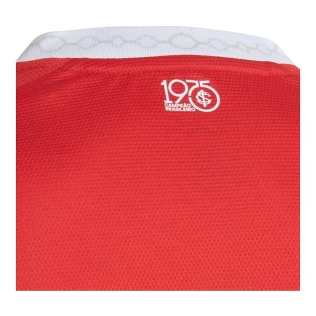 Camisa Internacional I 25/26 - Torcedor Adidas Masculina - Vermelha com detalhes em branco