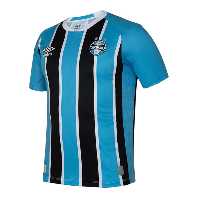 Camisa Grêmio I 25/26 - Torcedor Umbro Masculina - Azul e preta