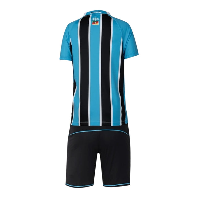 Kit Infantil Grêmio I 25/26 - Umbro - Azul e preto