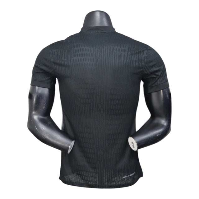 Camisa Paris Saint-Germain Goleiro 25/26 - Jogador Nike Masculina - Preta com detalhes em branco