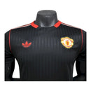 Camisa Manchester United Icon 25/26 - Jogador Adidas Masculina - Preta