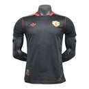Camisa Manchester United Icon 25/26 - Jogador Adidas Masculina - Preta