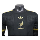 Camisa Seleção México I 25/26 - Jogador Adidas Masculina - Preta com detalhes em dourado