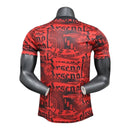 Camisa Arsenal Pré-jogo 25/26 - Jogador Adidas Masculina - Vermelha com detalhes em preto