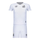 Kit Infantil Santos I 25/26 - Umbro - Branco