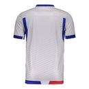 Camisa Fortaleza Goleiro I 25/26 - Torcedor Volt Masculina - Bege com detalhes em vermelho e azul