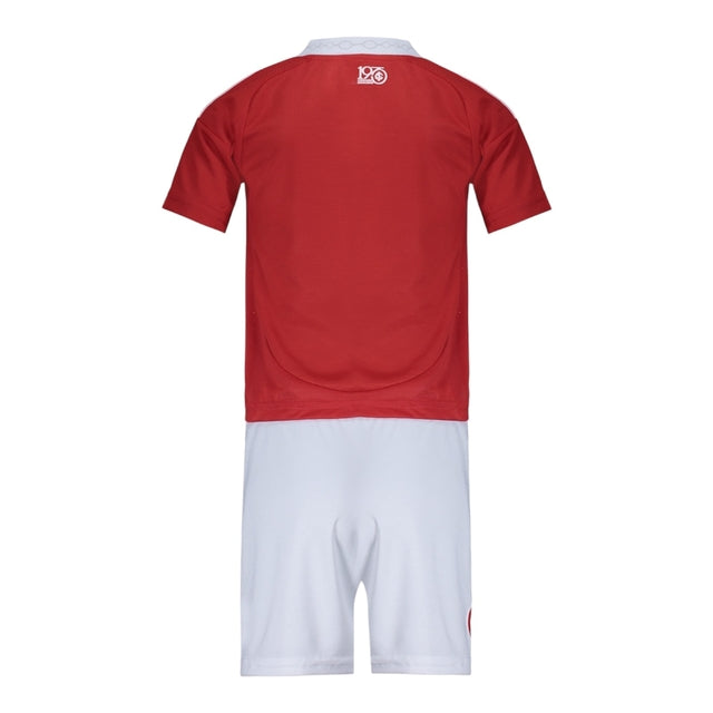 Kit Infantil Internacional I 25/26 - Adidas - Vermelho e branco