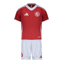 Kit Infantil Internacional I 25/26 - Adidas - Vermelho e branco