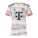 Camisa Bayern de Munique II 25/26 -  Adidas Feminina - Bege com detalhes em vermelho e azul