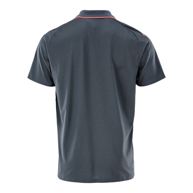 Camisa Polo Bayern de Munique Treino 25/26 - Torcedor Adidas Masculina - Cinza com detalhes em laranja
