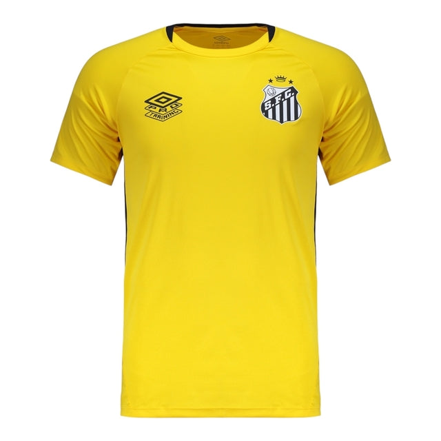 Camisa Santos Treino 25/26 - Torcedor Umbro Masculina - Amarela
