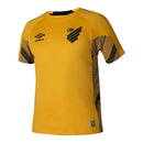 Camisa Athletico Paranaense Goleiro 25/26 - Torcedor Umbro Masculina - Amarela com detalhes em azul