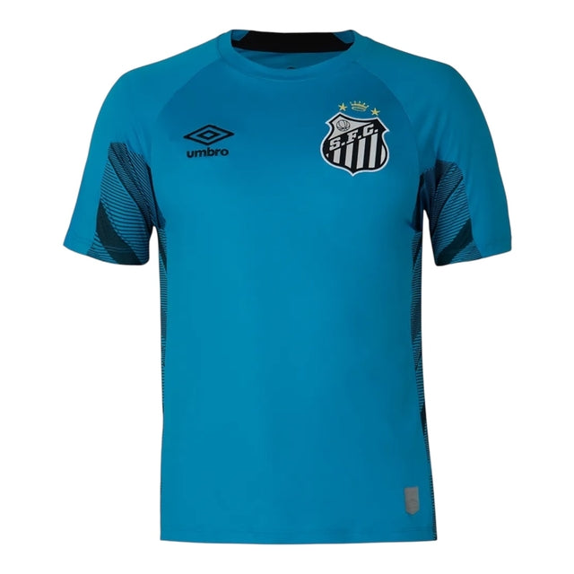 Camisa Santos Goleiro 25/26 - Torcedor Umbro Masculina - Azul