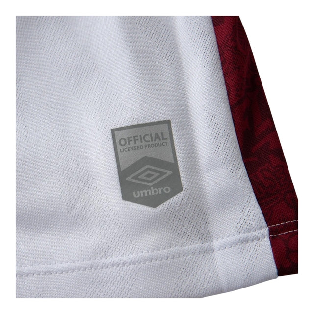Camisa Fluminense II 25/26 -  Umbro Feminina - Branca com detalhes em verde e vermelho