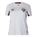 Camisa Fluminense II 25/26 -  Umbro Feminina - Branca com detalhes em verde e vermelho