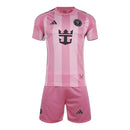Kit Infantil Inter Miami I 25/26 - Adidas - Rosa