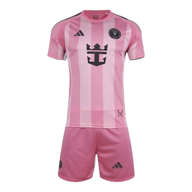 Kit Infantil Inter Miami I 25/26 - Adidas - Rosa