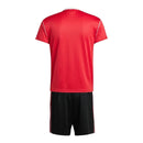 Kit Infantil Manchester United Icon 25/26 - Adidas - Vermelho e preto
