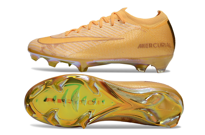 Chuteira Campo Nike Air Zoom Mercurial Vapor 16 Elite FG - Amarelo
