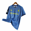 Camisa Al-Nassr II 23/24 Torcedor Dunes Masculina - Azul com detalhes em amarelo
